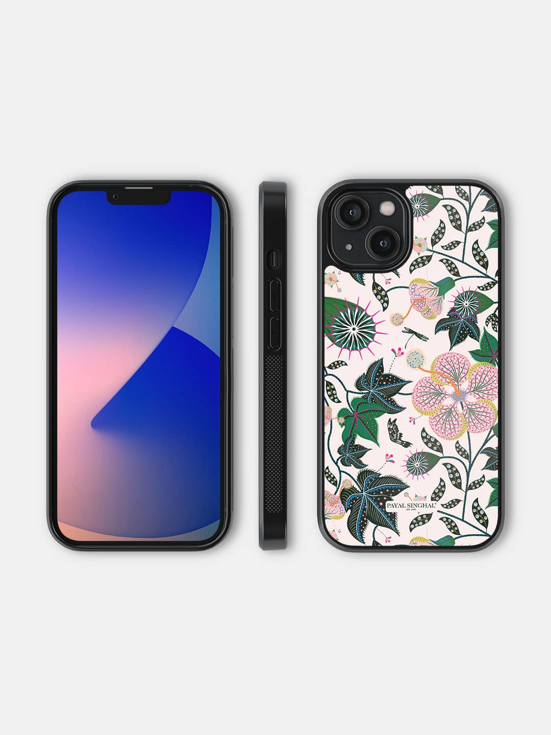 Payal Singhal Abutilon White - iPhone 14 Bumper Cover