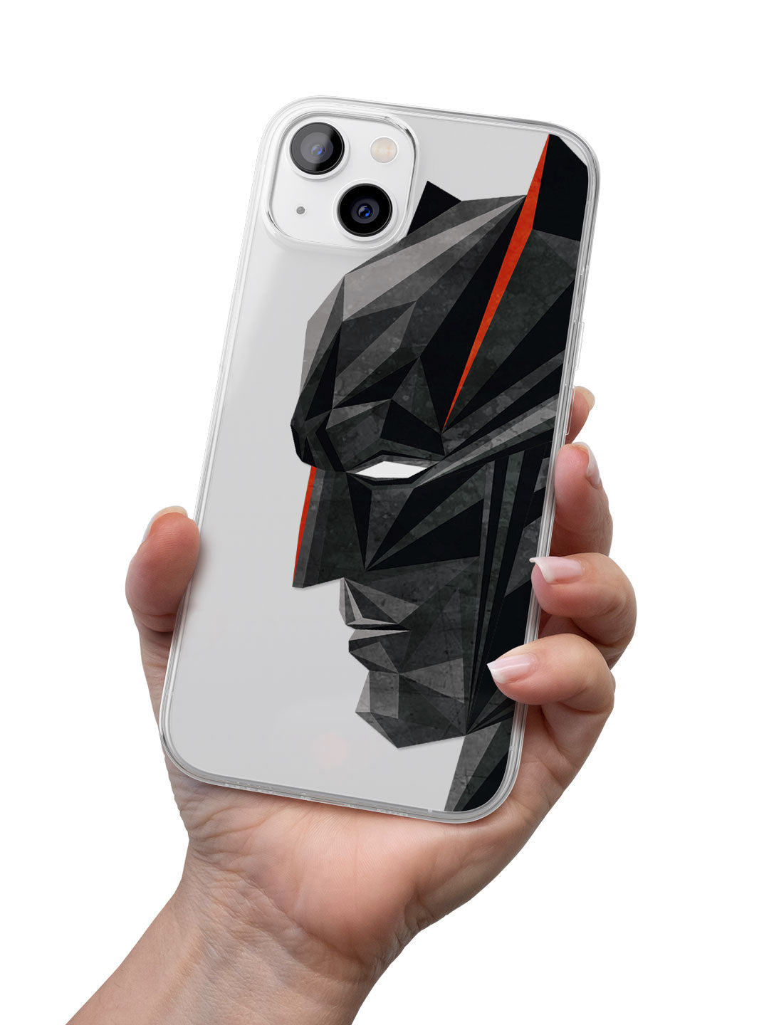 Batman Geometric - iPhone 14 Clear Cover