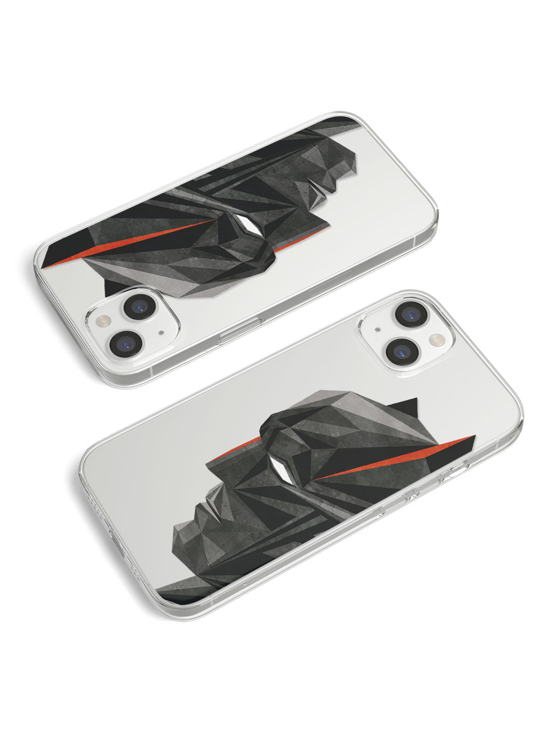 Batman Geometric - iPhone 14 Clear Cover