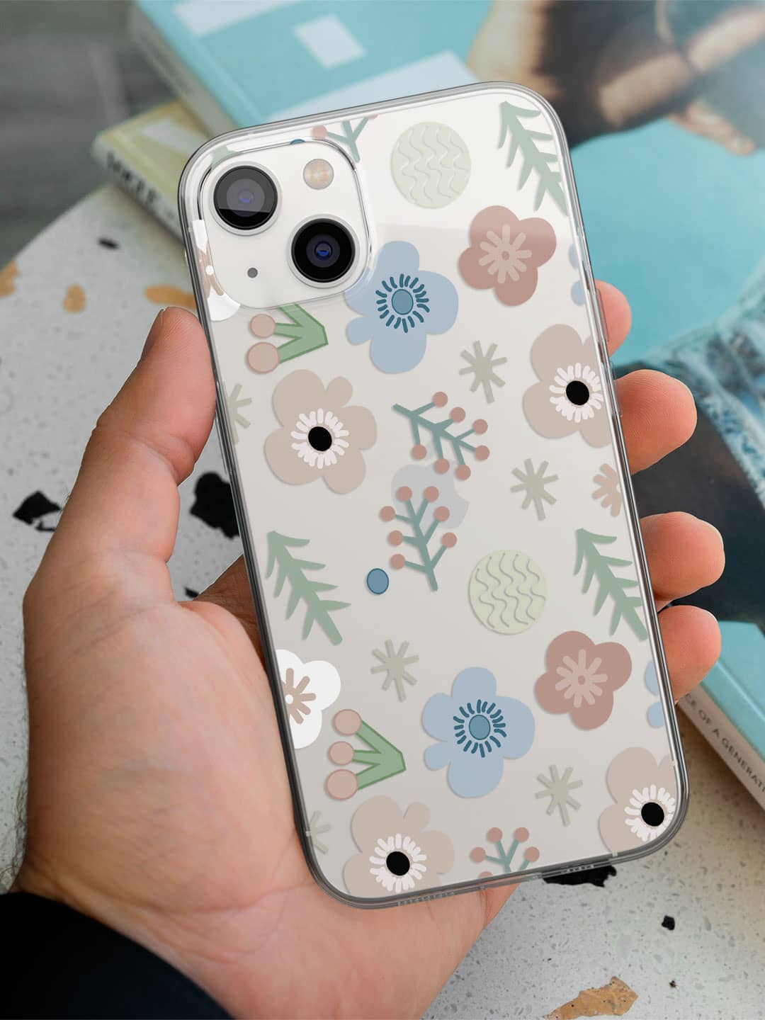 SK Baby Bloom - iPhone 14 Clear Cover