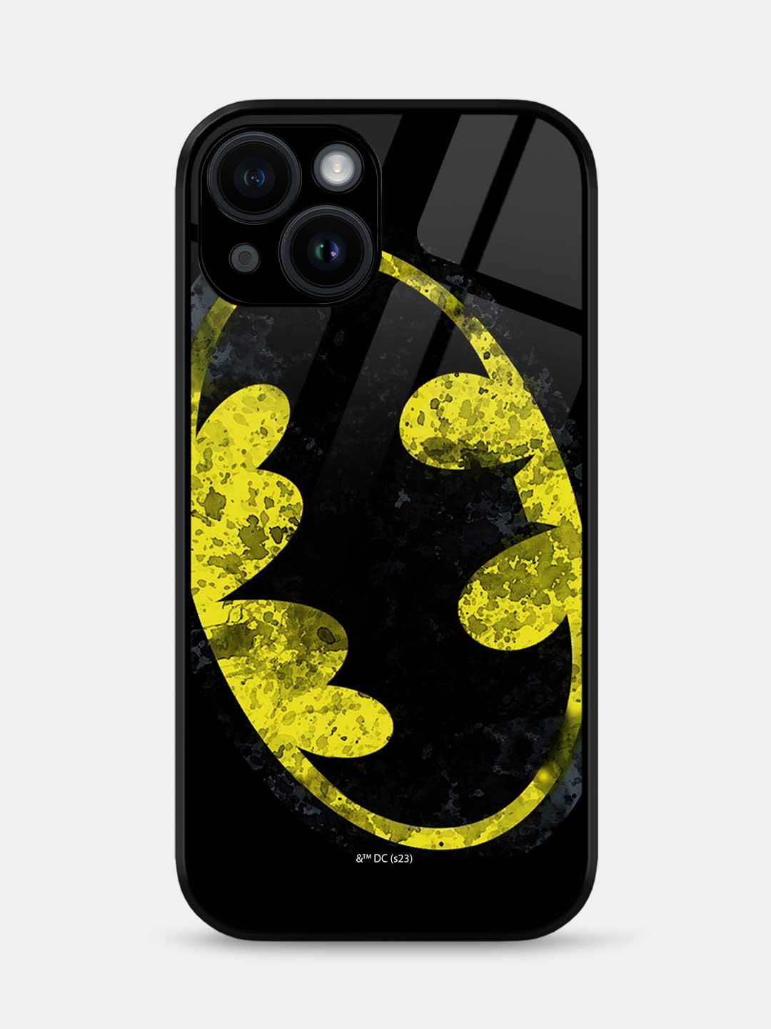 Batman Splatter - iPhone 15 Glass Cover