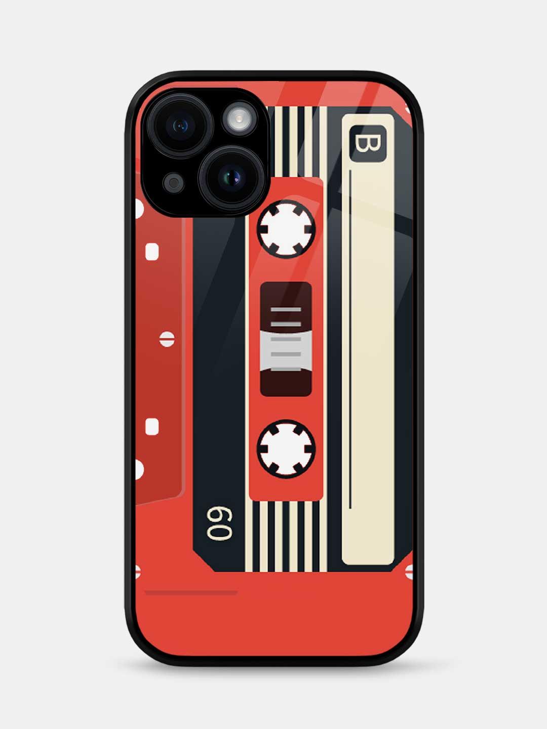 Cassette Red - iPhone 14 Glass Cover