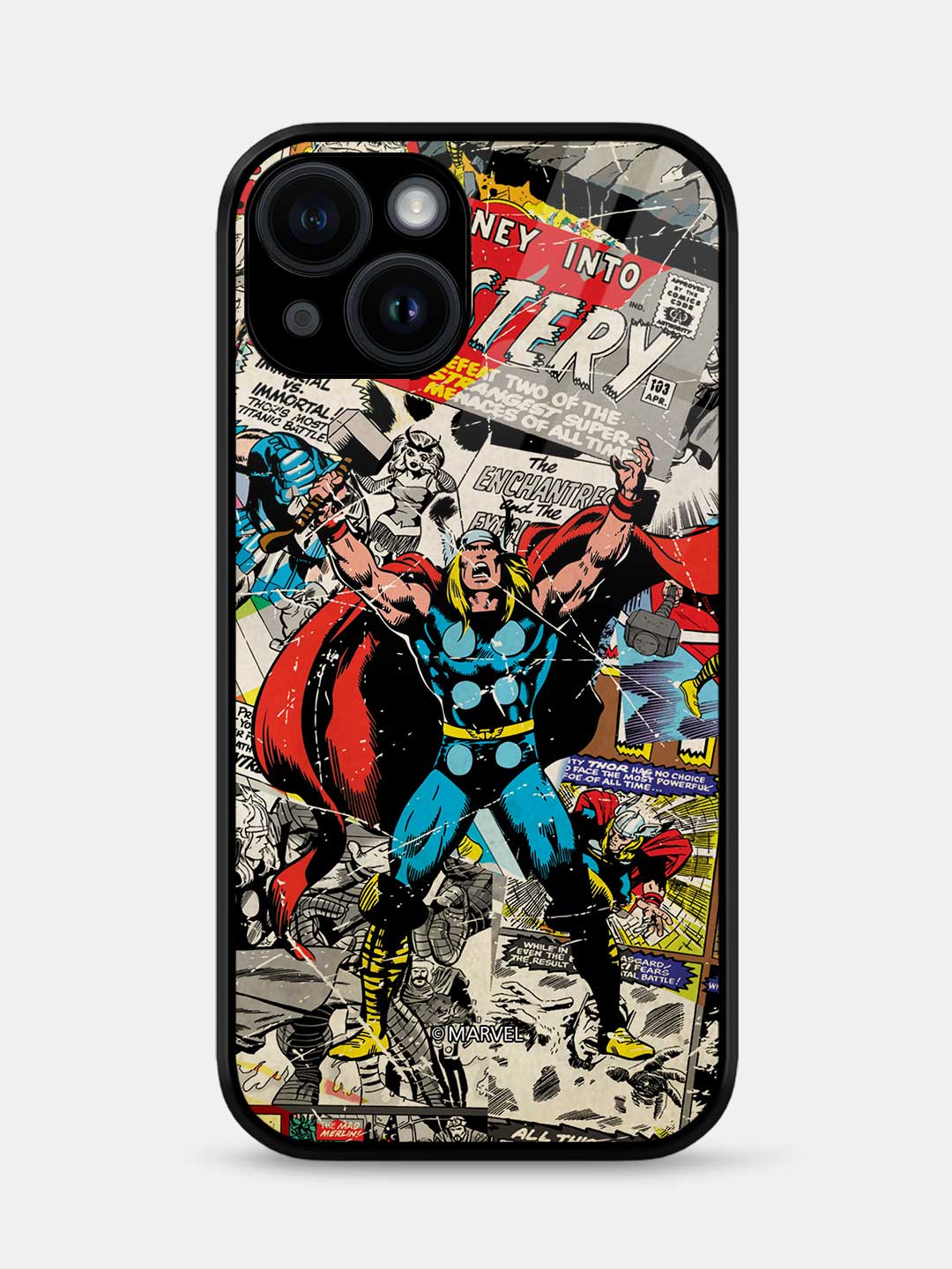 Comic Thor - iPhone 14 Glass Cover