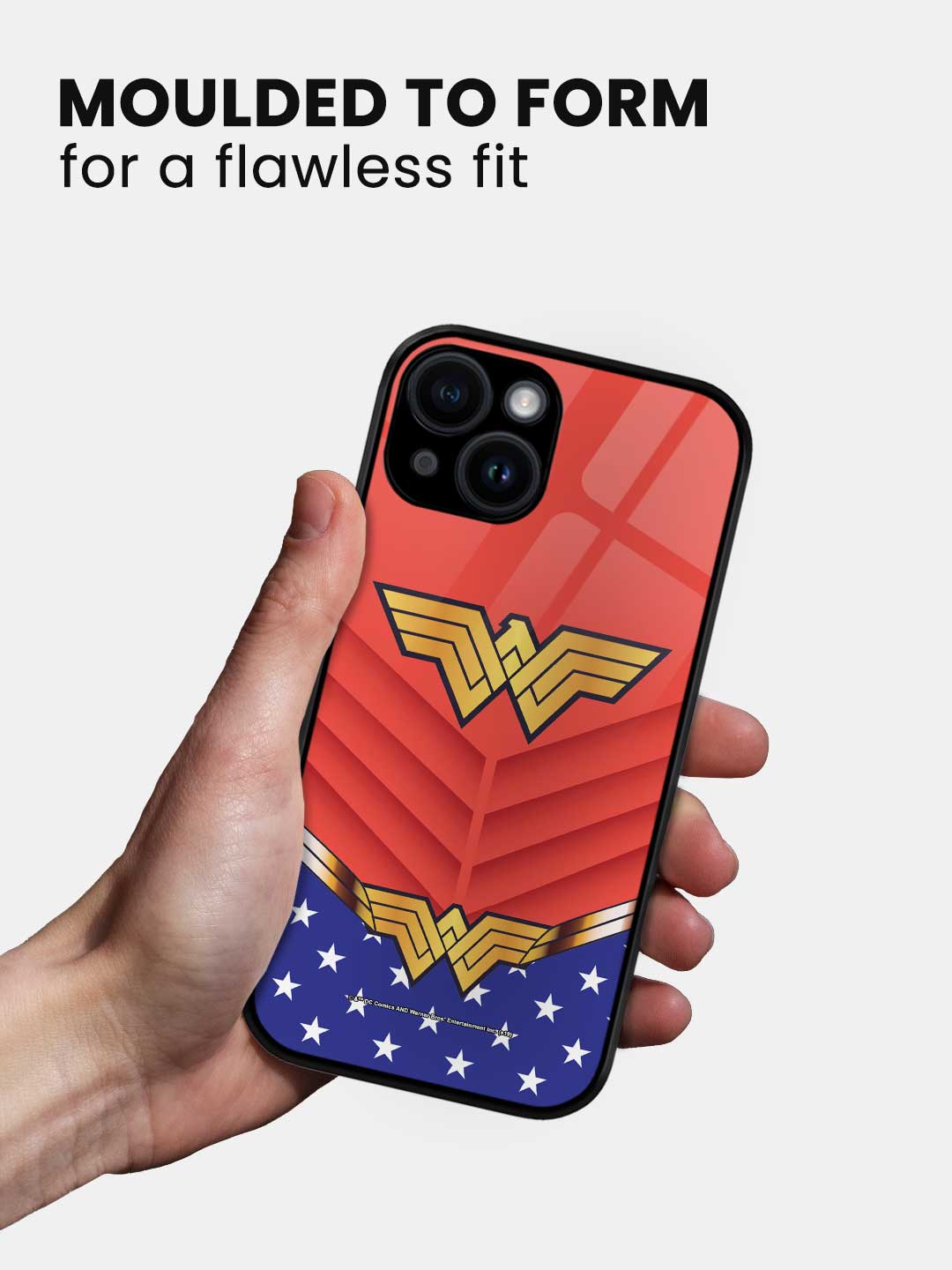 Suit up Wonder Woman - iPhone 15 Glass Cover