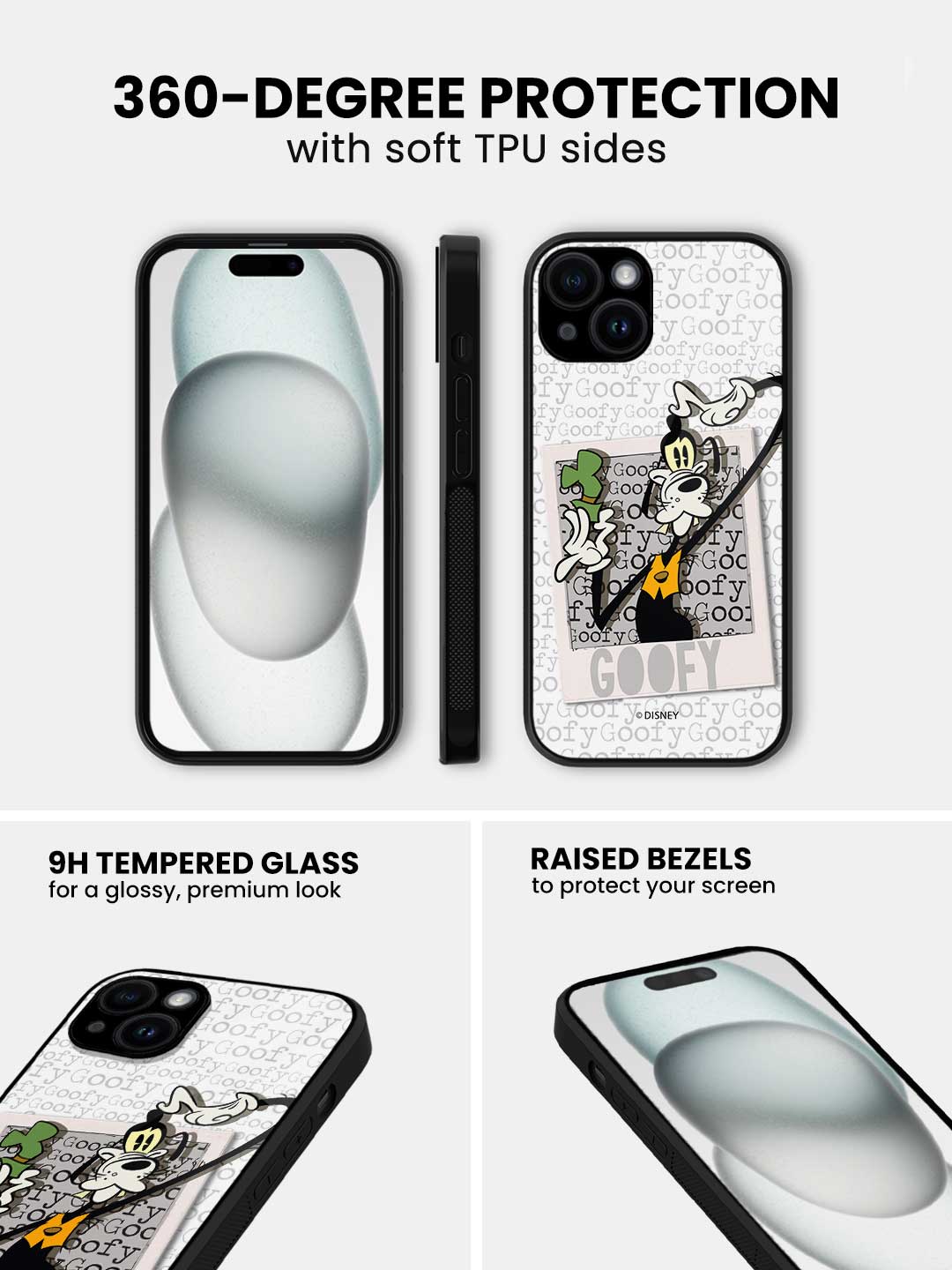 Hello Mr Goofy - iPhone 15 Glass Cover