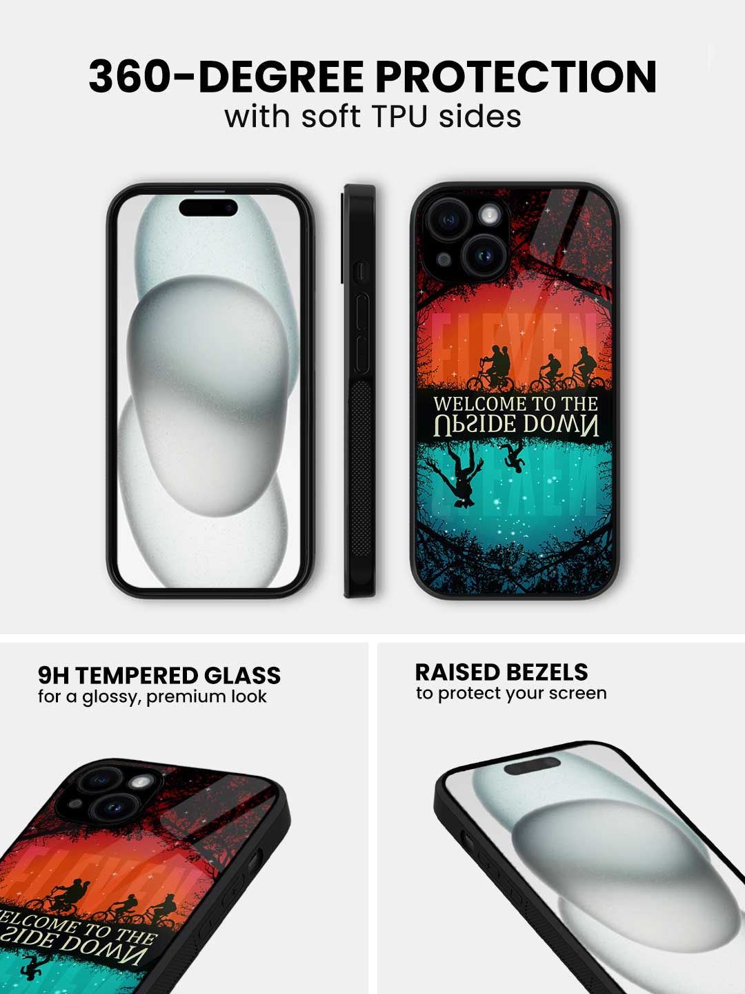 Upside Down - iPhone 14 Glass Cover