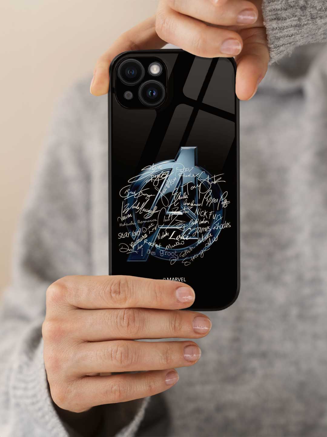 Avengers Nostalgia - iPhone 14 Glass Cover