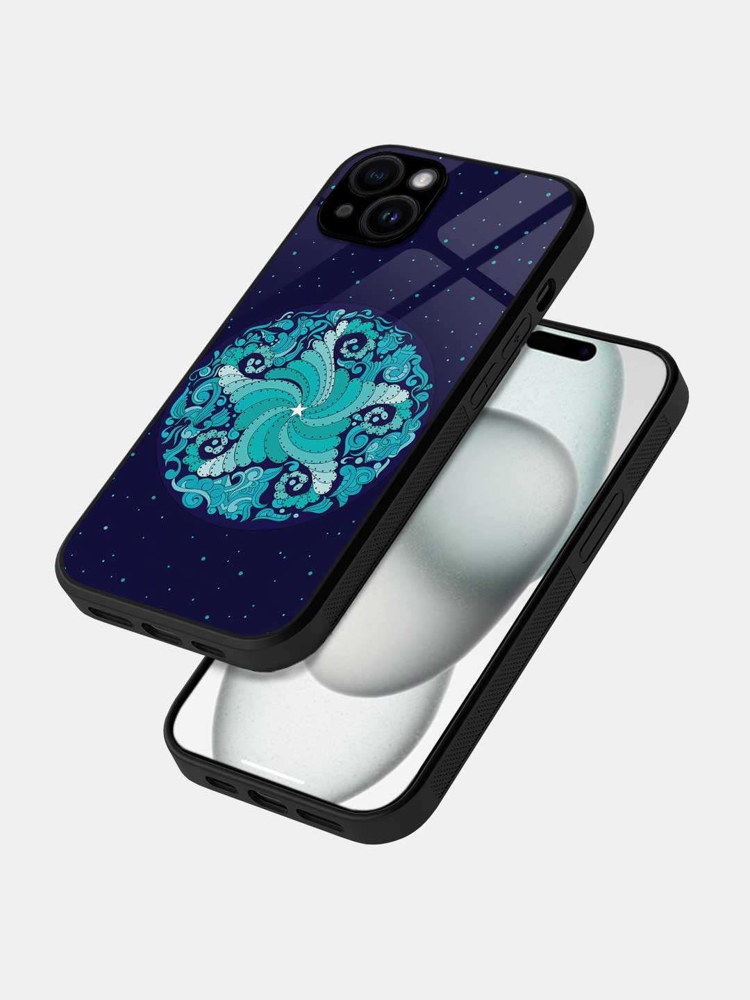 Starfish Mandala - iPhone 14 Glass Cover