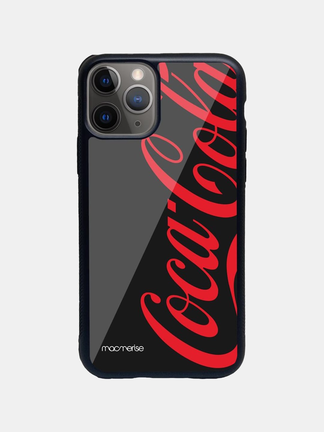 Coke Black Red - iPhone 11 Pro Max Glass Cover