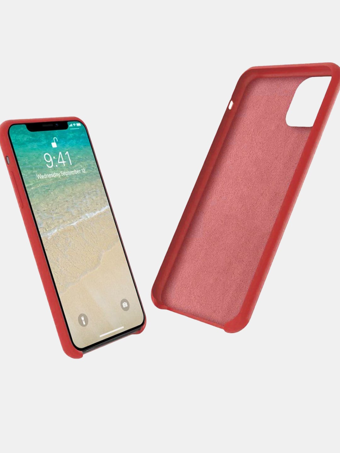 Basics - iPhone 11 Pro Max Cover Silicone Orange
