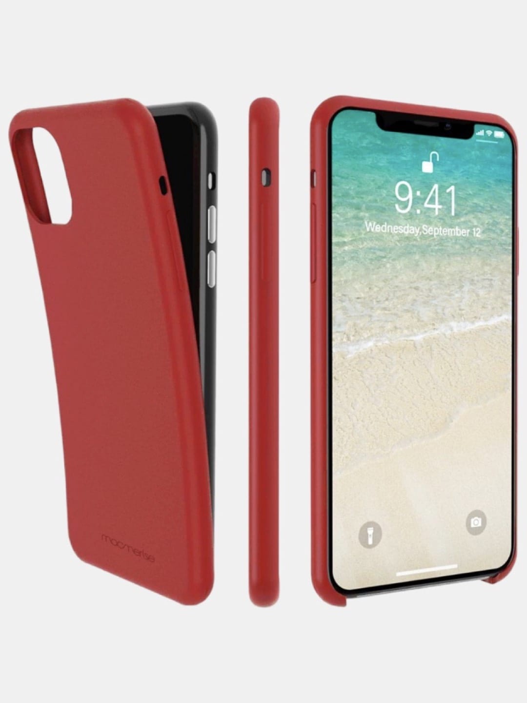Basics - iPhone 11 Pro Max Cover Silicone Red