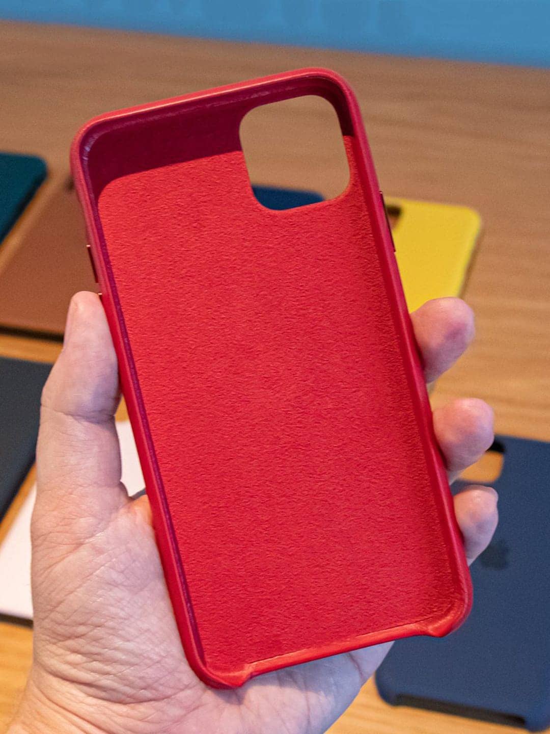 Basics - iPhone 11 Pro Max Cover Silicone Red