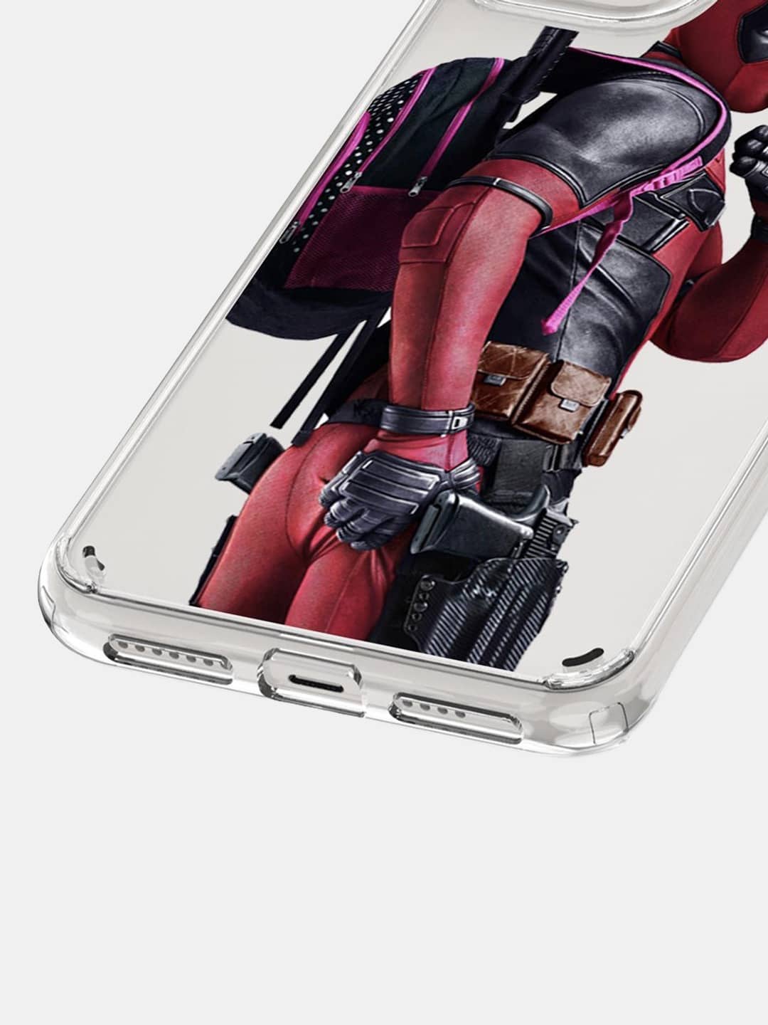 Smart Ass Deadpool - iPhone 11 Pro Clear Cover