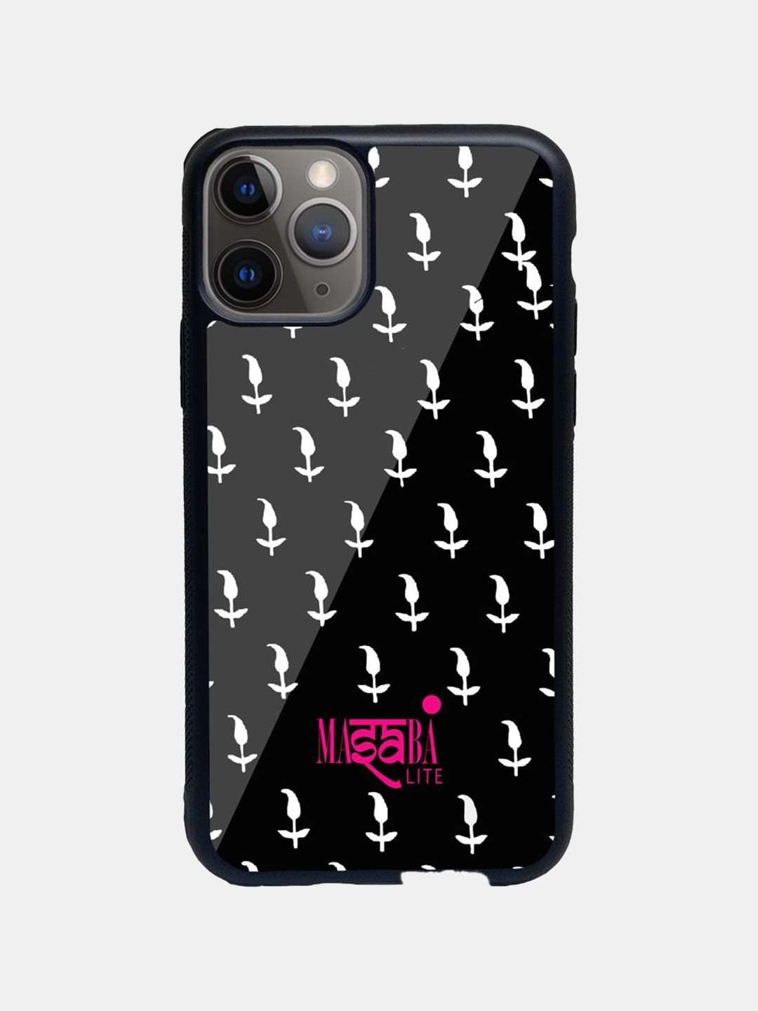 Masaba Leaf Motif - iPhone 11 Pro Glass Cover