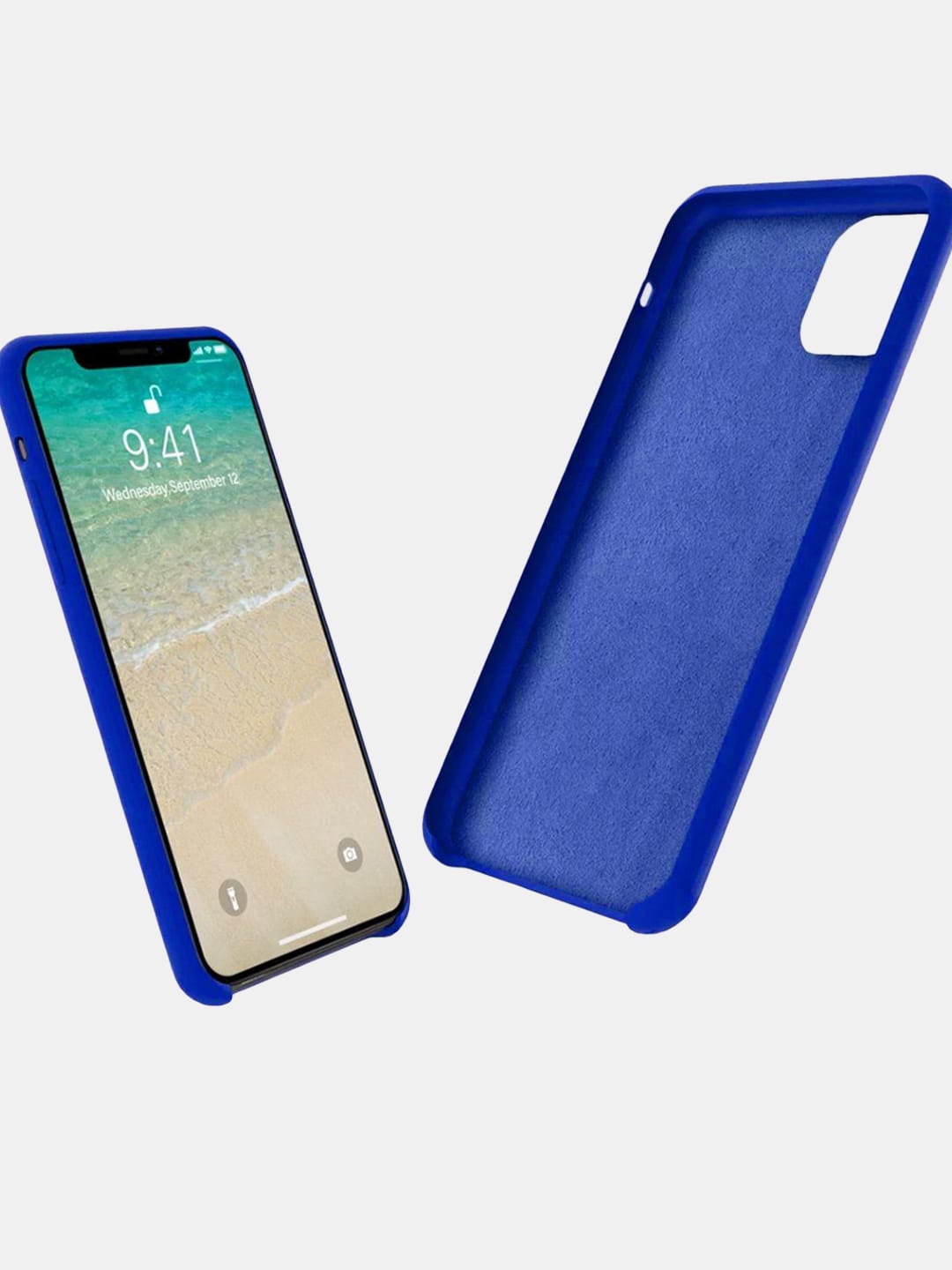 Basics - iPhone 11 Pro Cover Silicone Blue