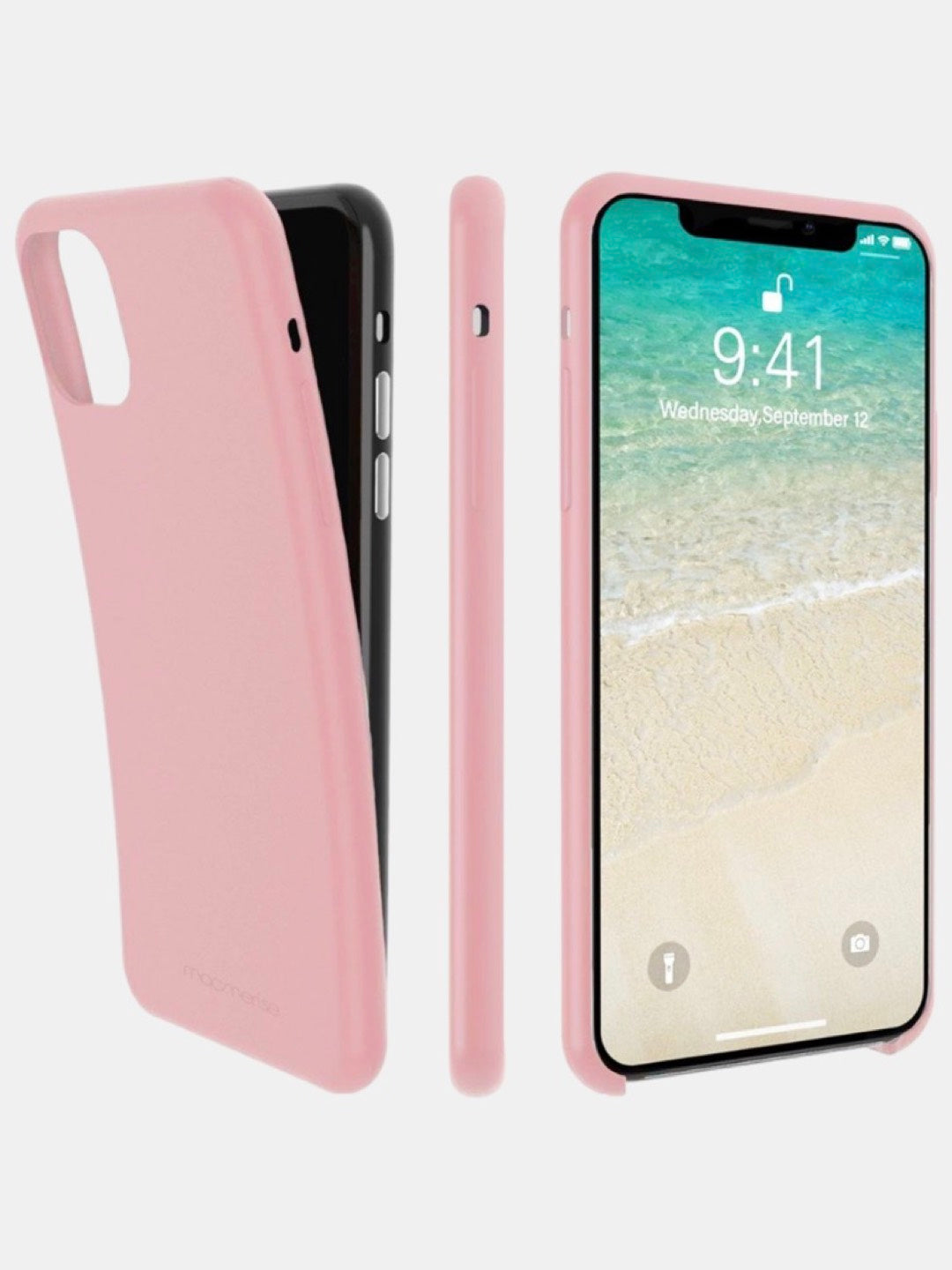Basics - iPhone 11 Pro Cover Silicone Baby Pink