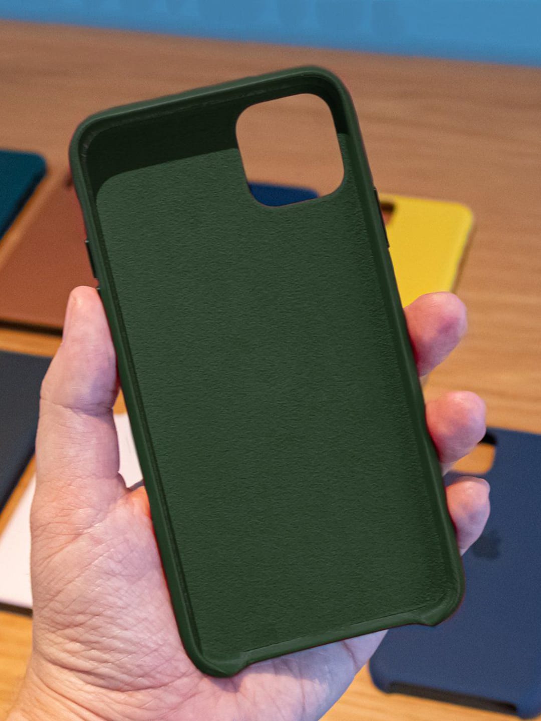 Basics - iPhone 11 Pro Cover Silicone Olive Green