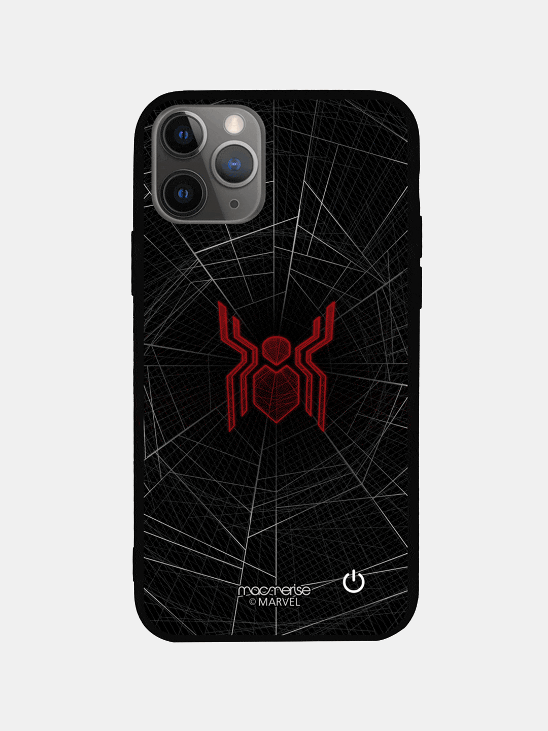 Spider Webbed - iPhone 11 Pro LED Cover