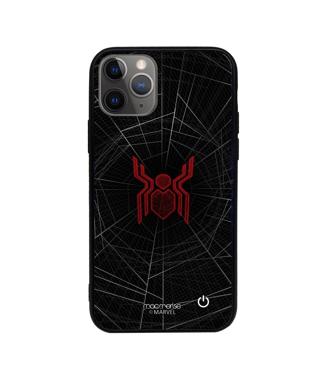 Spider Webbed - iPhone 11 Pro LED Cover