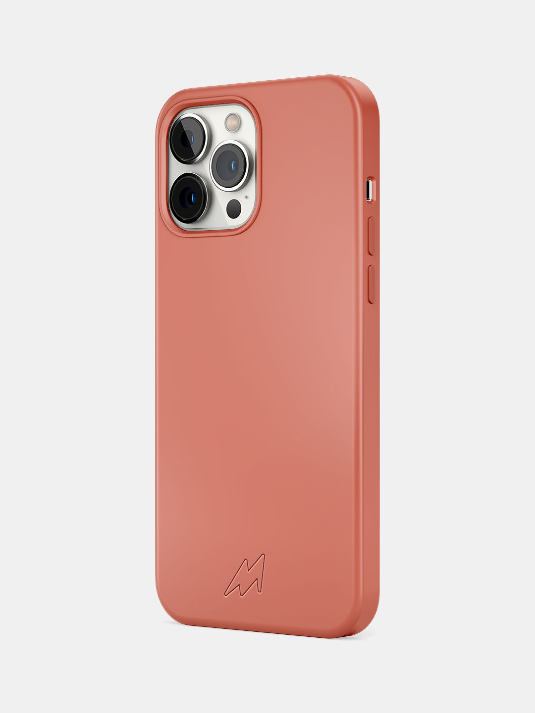 Basics - iPhone 12 Pro Max Cover Magsafe Silicone Orange