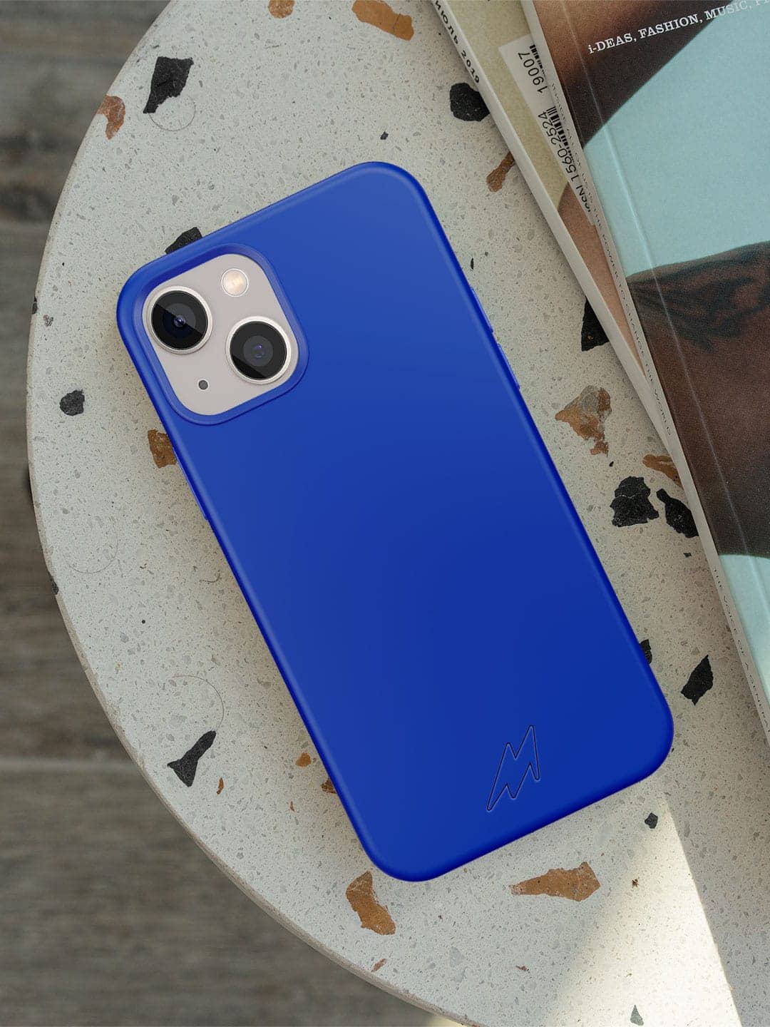 Basics - iPhone 12 Mini Cover Silicone Blue