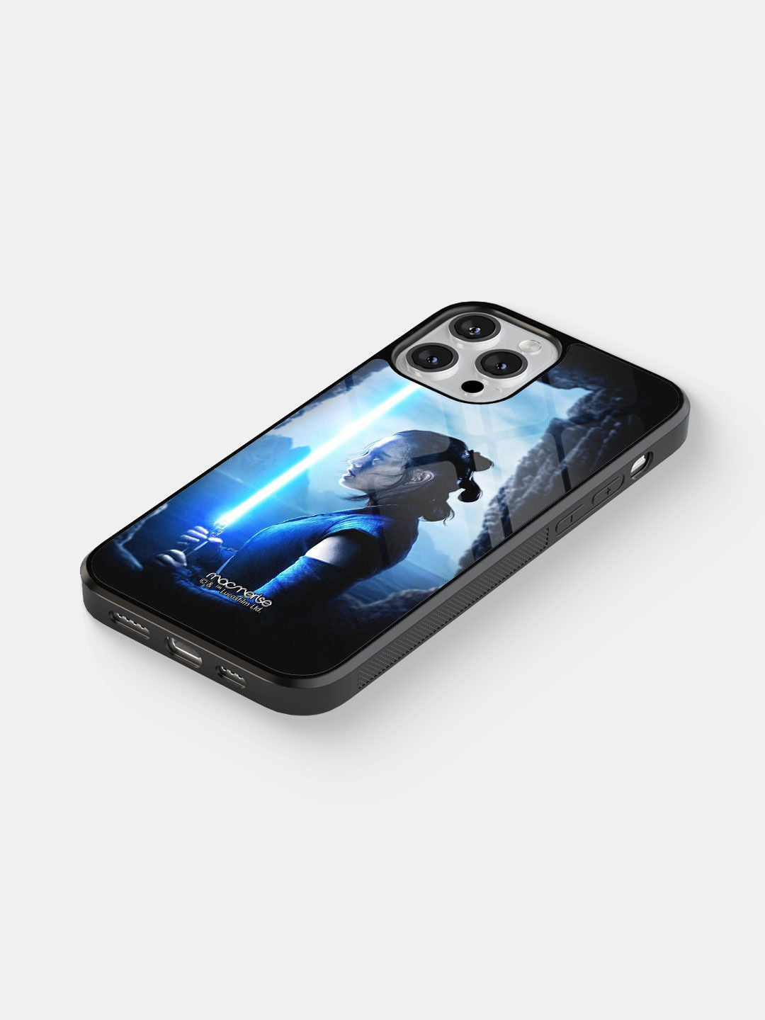 Light Saber Blue - iPhone 13 Pro Max Glass Cover