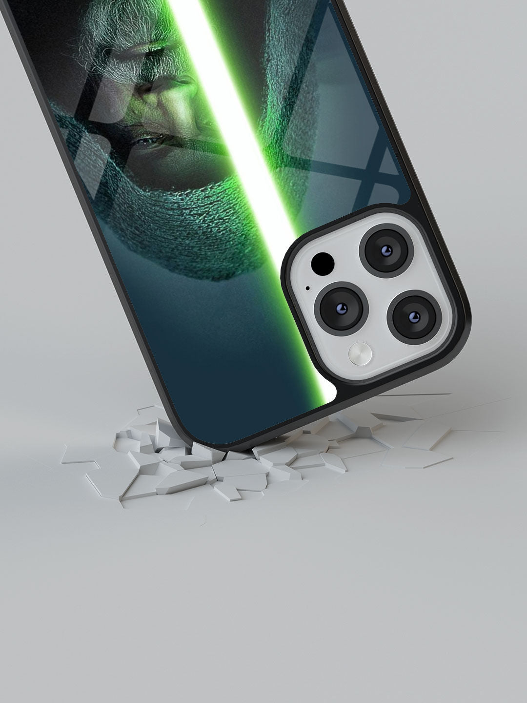 Light Saber Green - iPhone 13 Pro Max Glass Cover