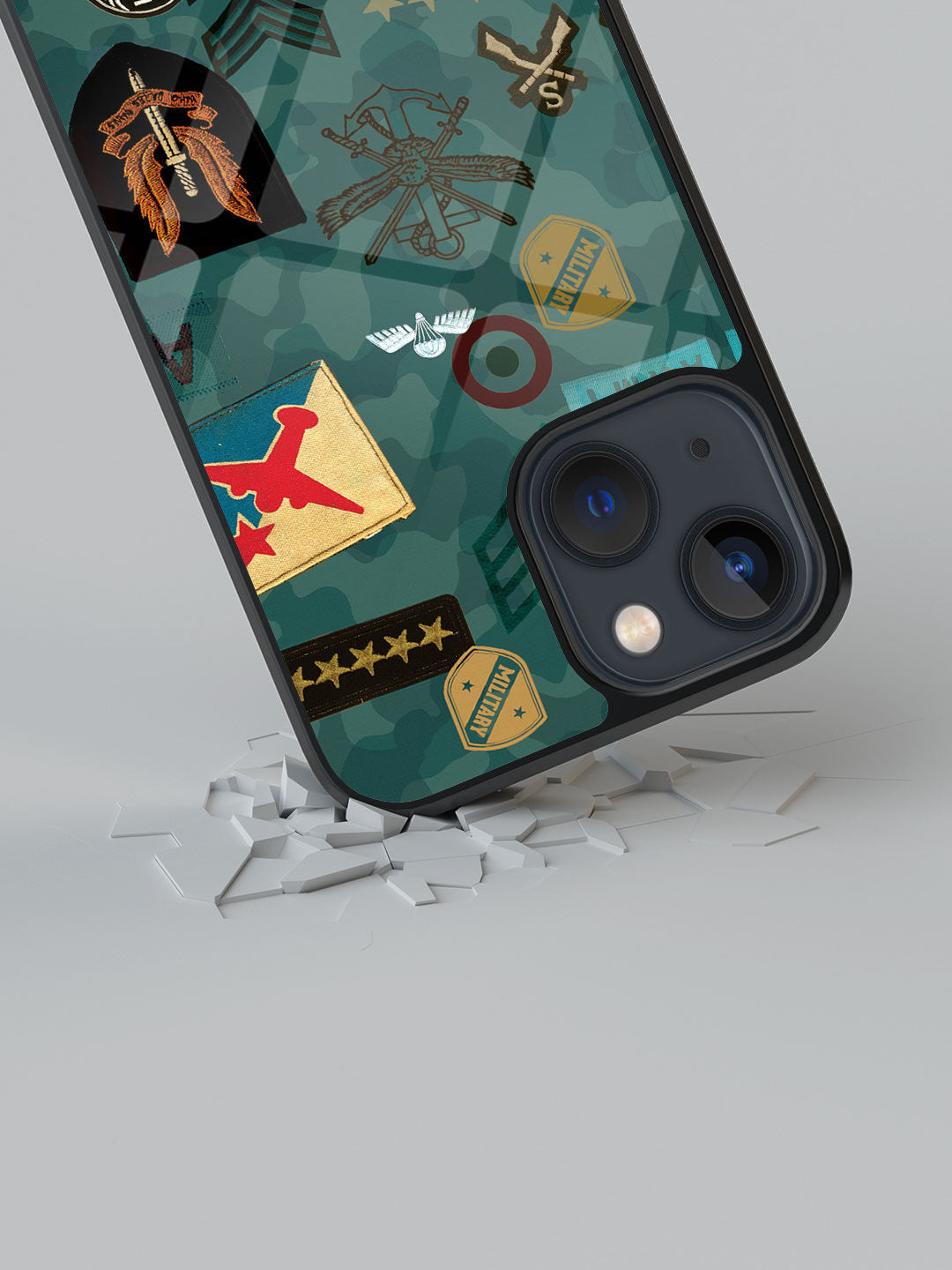 Roger That Blue - iPhone 13 Mini Glass Cover