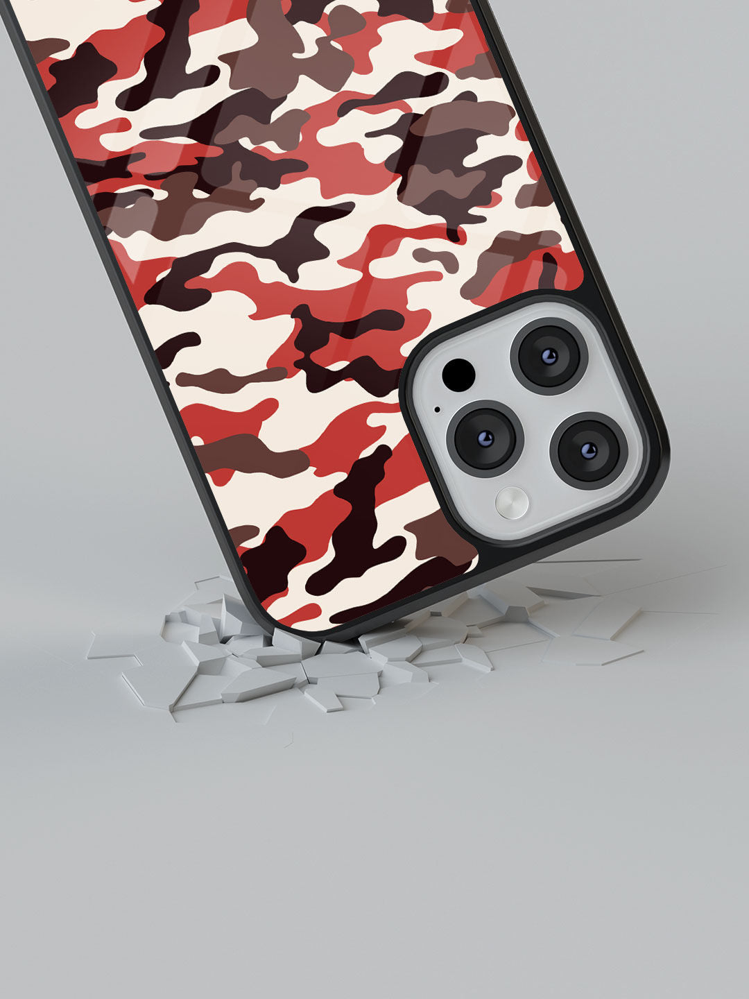 Camo Sand Grullo - iPhone 13 Pro Glass Cover
