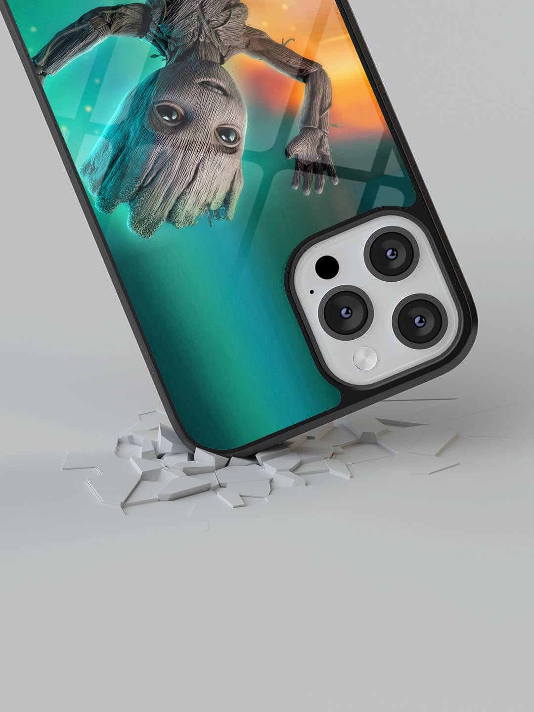 Baby Groot Dance - iPhone 13 Pro Glass Cover