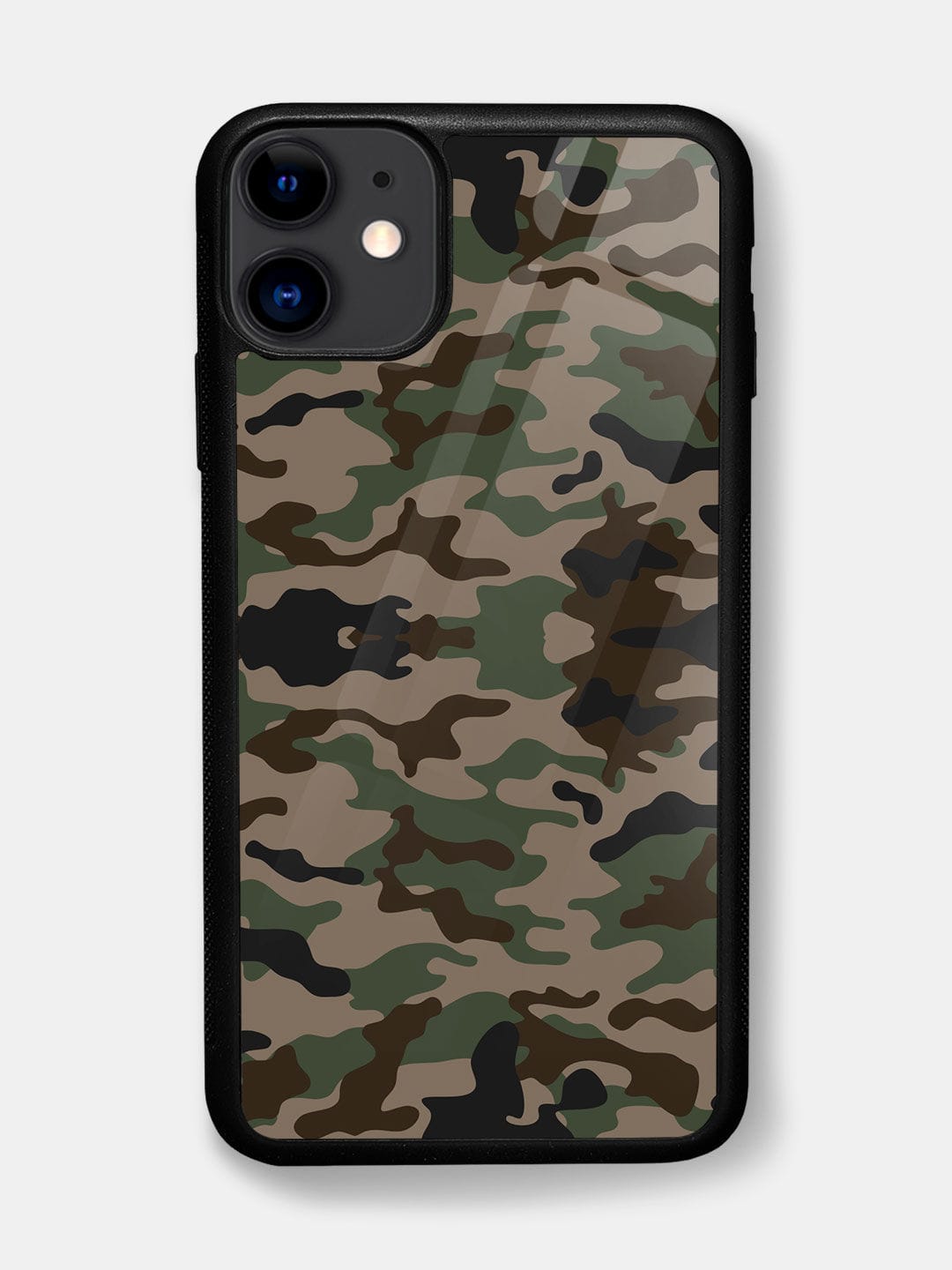 Camo Military iPhone 11 Glass Cover Buy Online in India