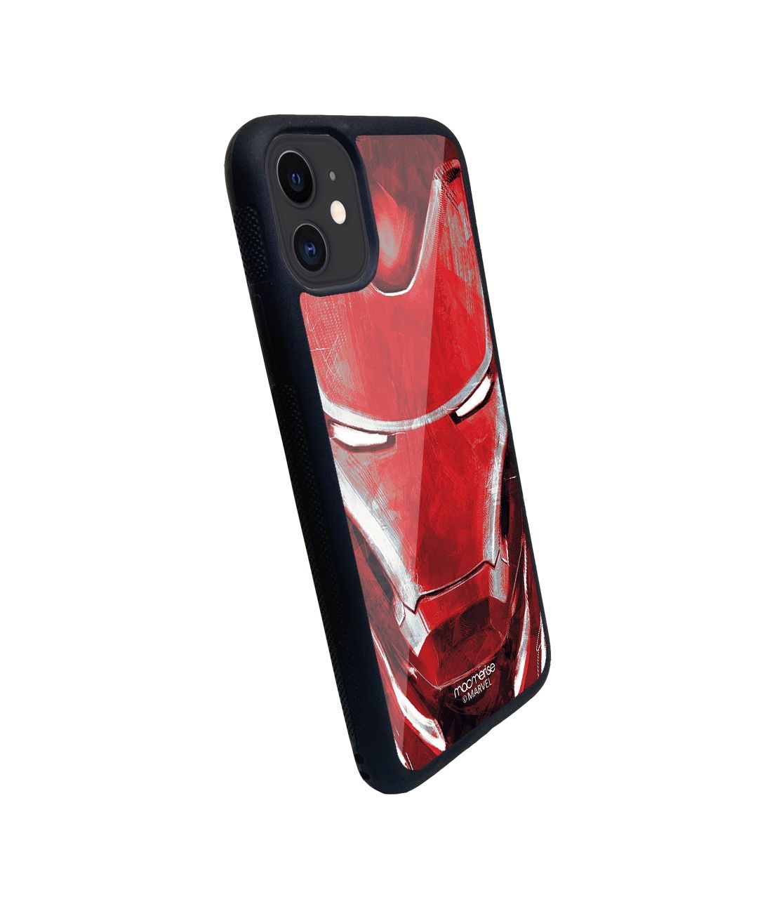 Charcoal Art Iron man - iPhone 11 Glass Cover