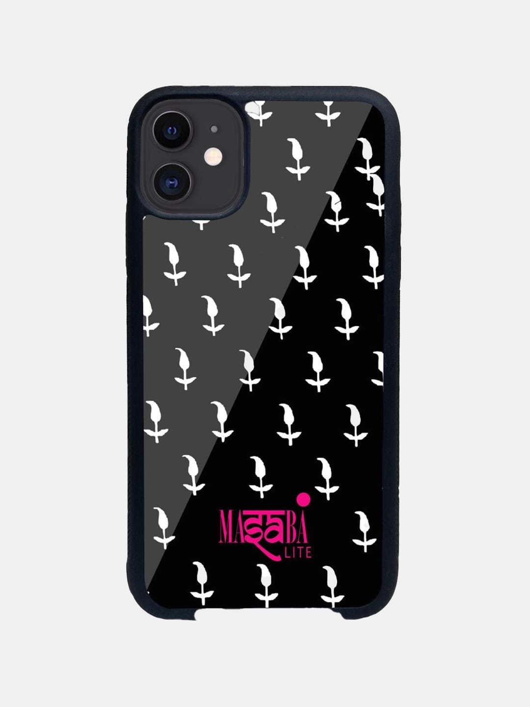Masaba Leaf Motif - iPhone 11 Glass Cover