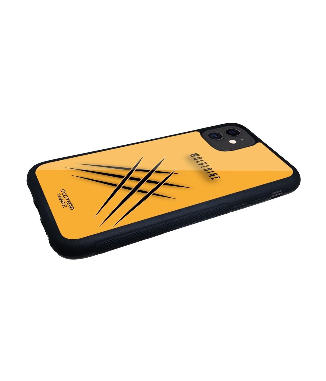 Minimalistic Wolverine - iPhone 11 Glass Cover