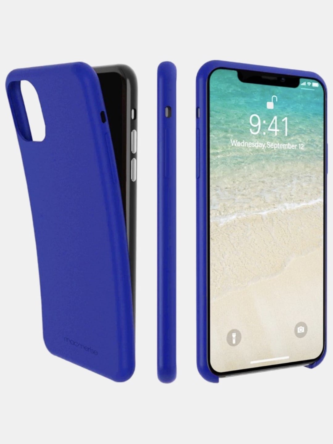 Basics - iPhone 11 Cover Silicone Blue