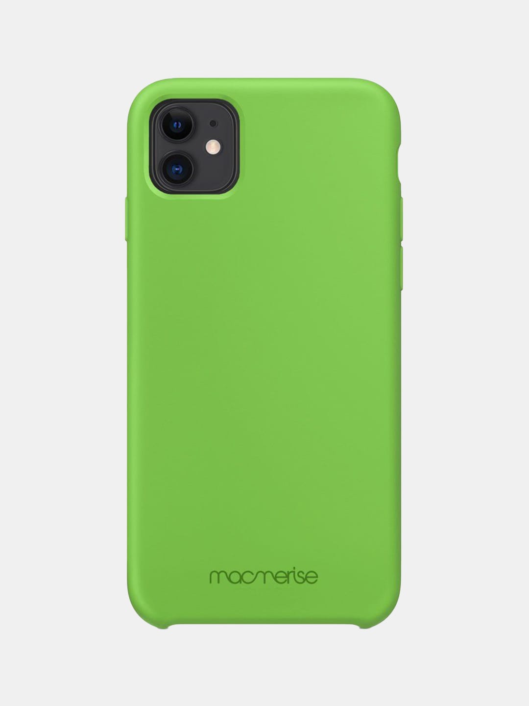 Basics - iPhone 11 Cover Silicone Leaf Green