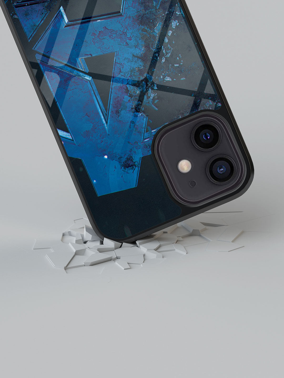 Endgame Logo Teal - iPhone 12 Glass Cover