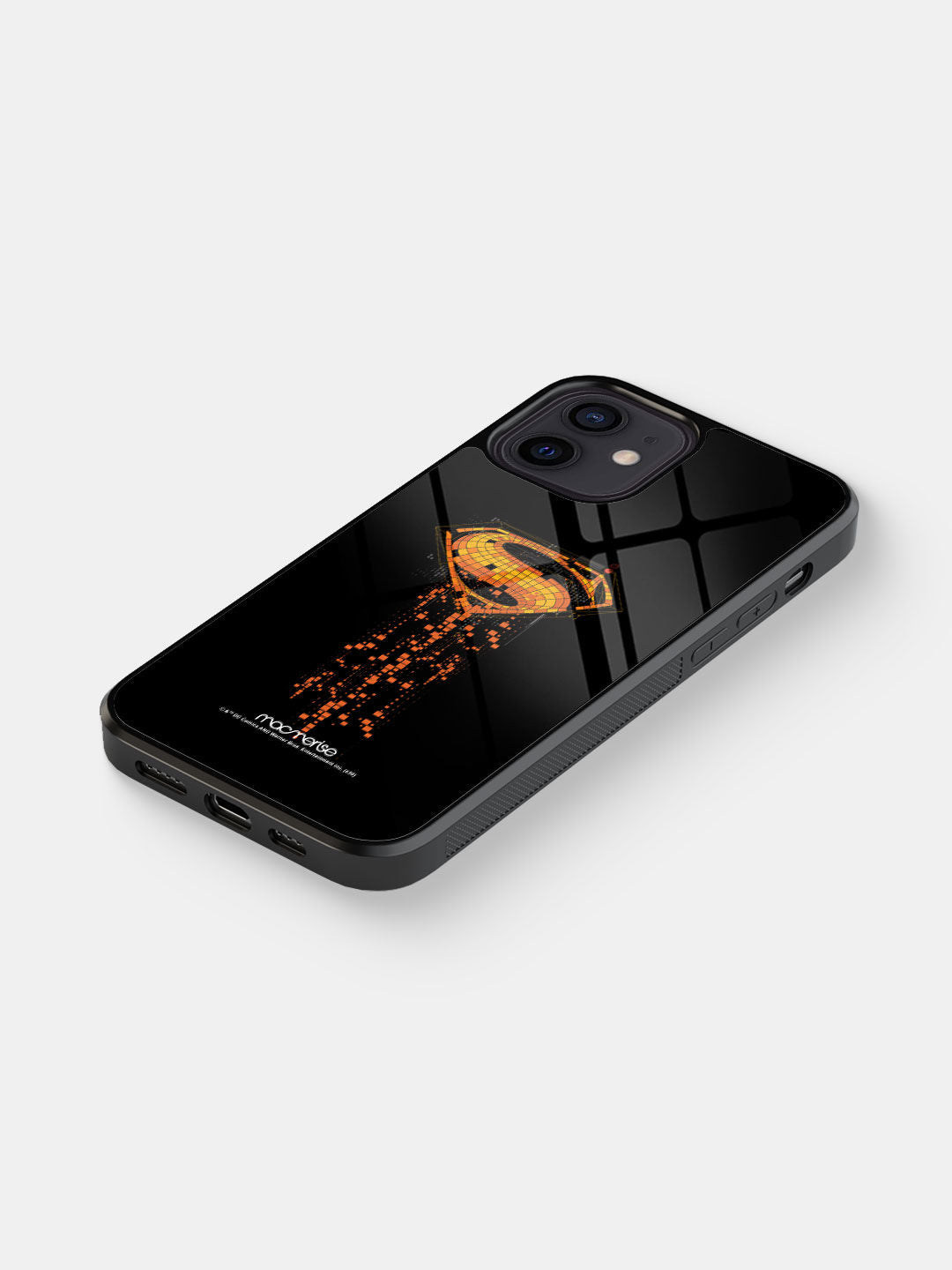 Superman Mosaic - iPhone 12 Glass Cover