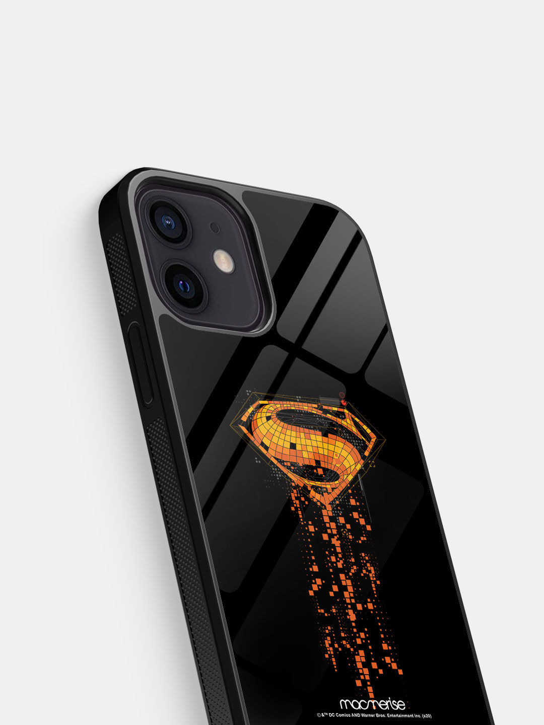Superman Mosaic - iPhone 12 Glass Cover
