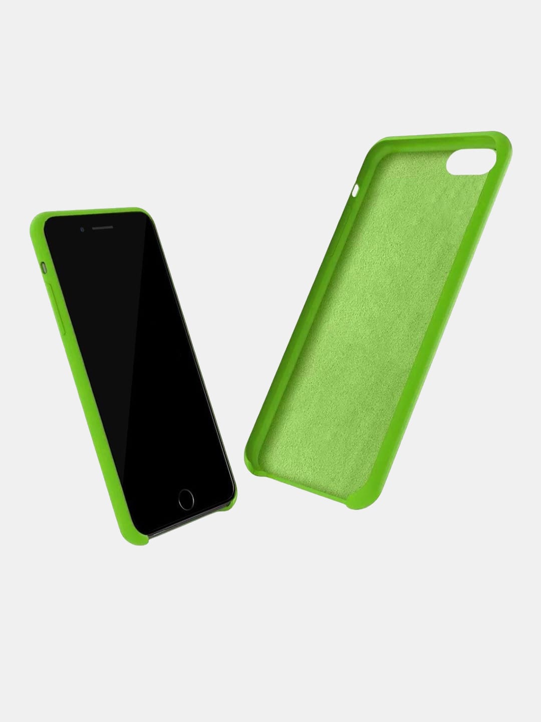 Basics - iPhone 7 Plus Cover Silicone Leaf Green