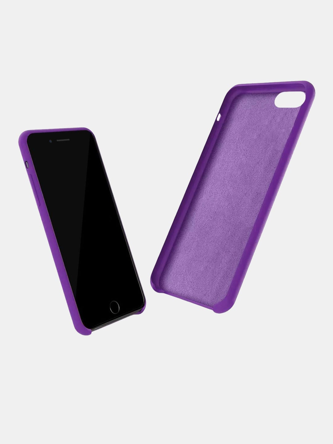 Basics - iPhone 7 Plus Cover Silicone Purple