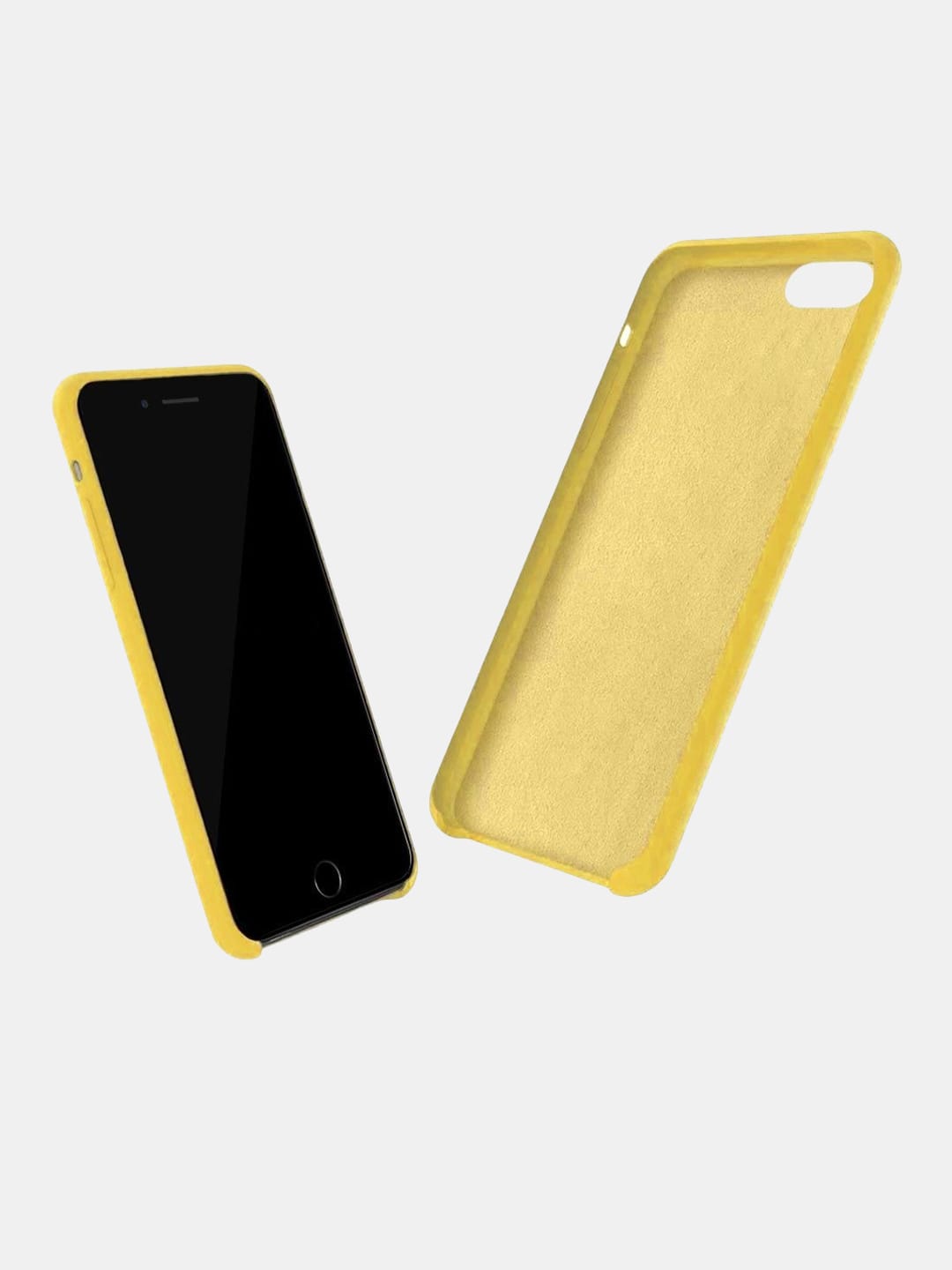 Basics - iPhone 7 Plus Cover Silicone Yellow