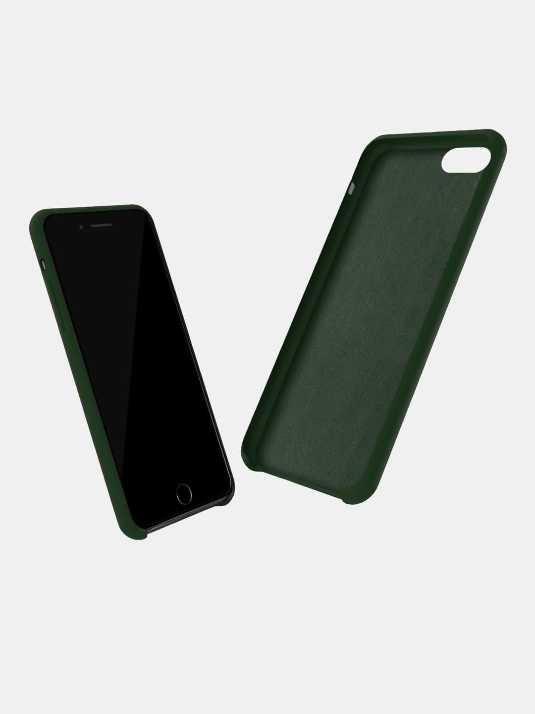 Basics - iPhone 7 Plus Cover Silicone Olive Green