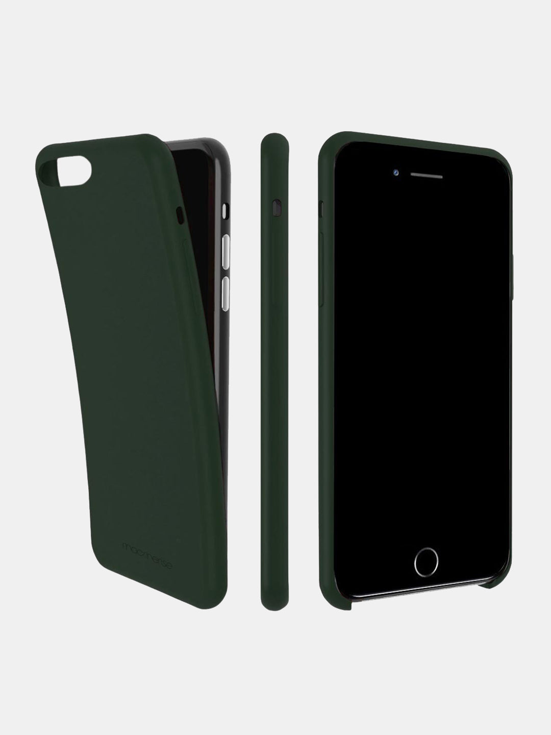 Basics - iPhone 7 Plus Cover Silicone Olive Green