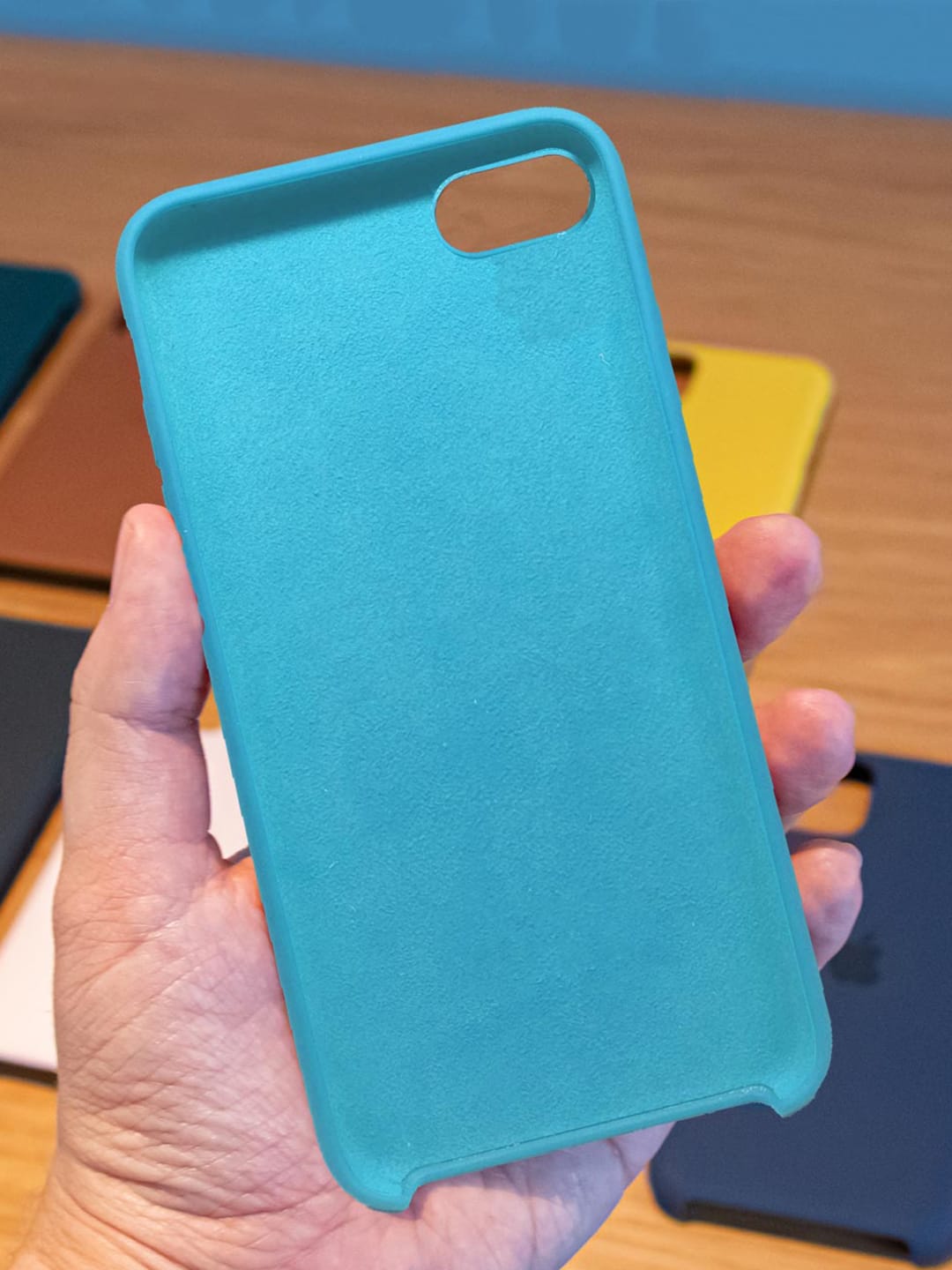 Basics - iPhone 7 Cover Silicone Sky Blue