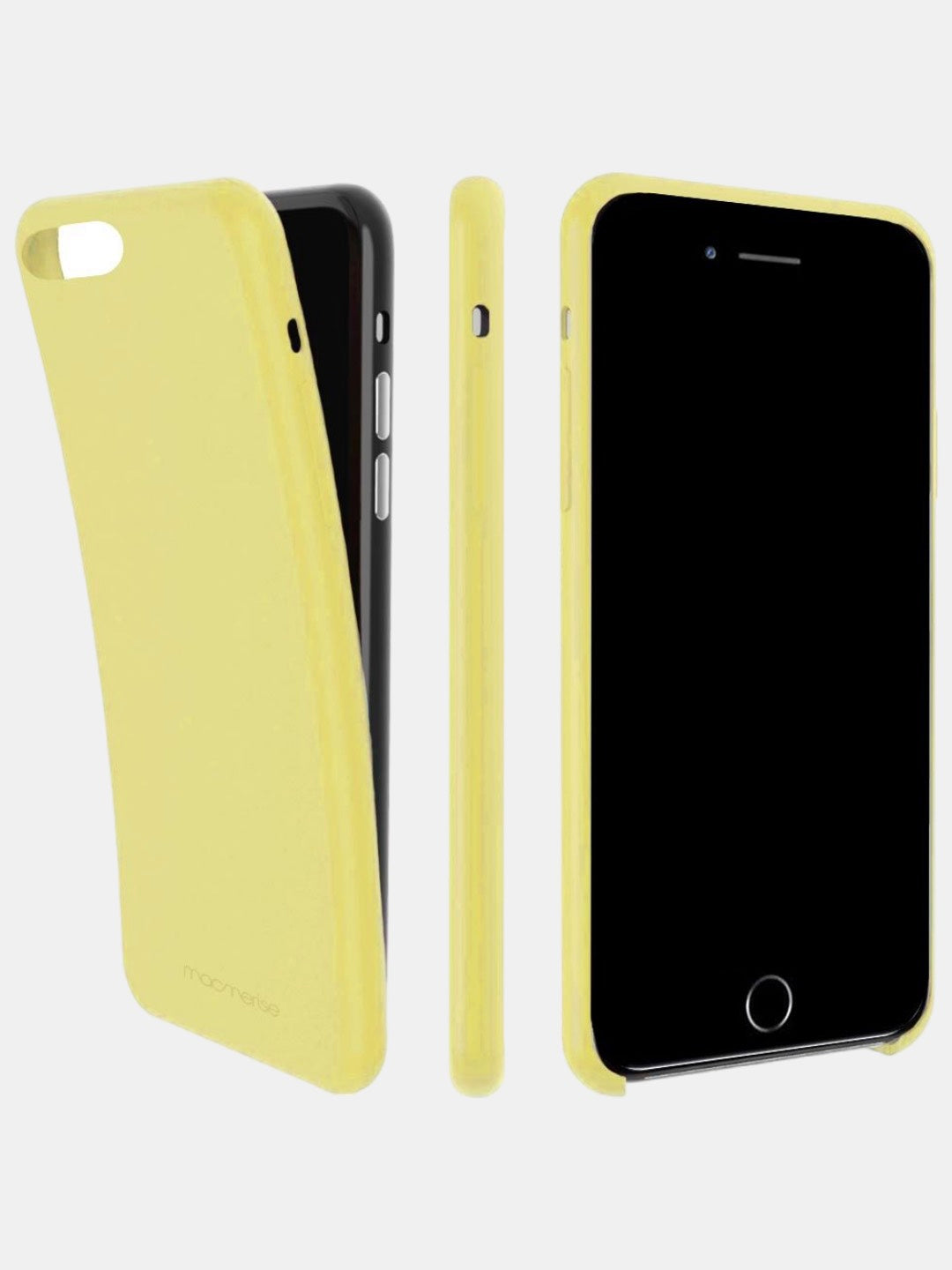 Basics - iPhone 7 Cover Silicone Yellow