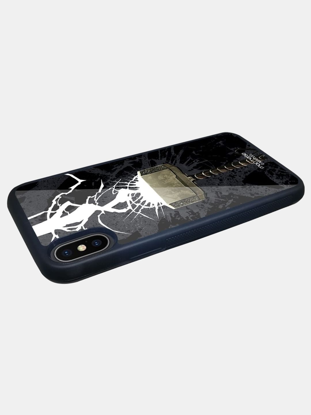 The Thunderous Hammer - iPhone X Glass Cover