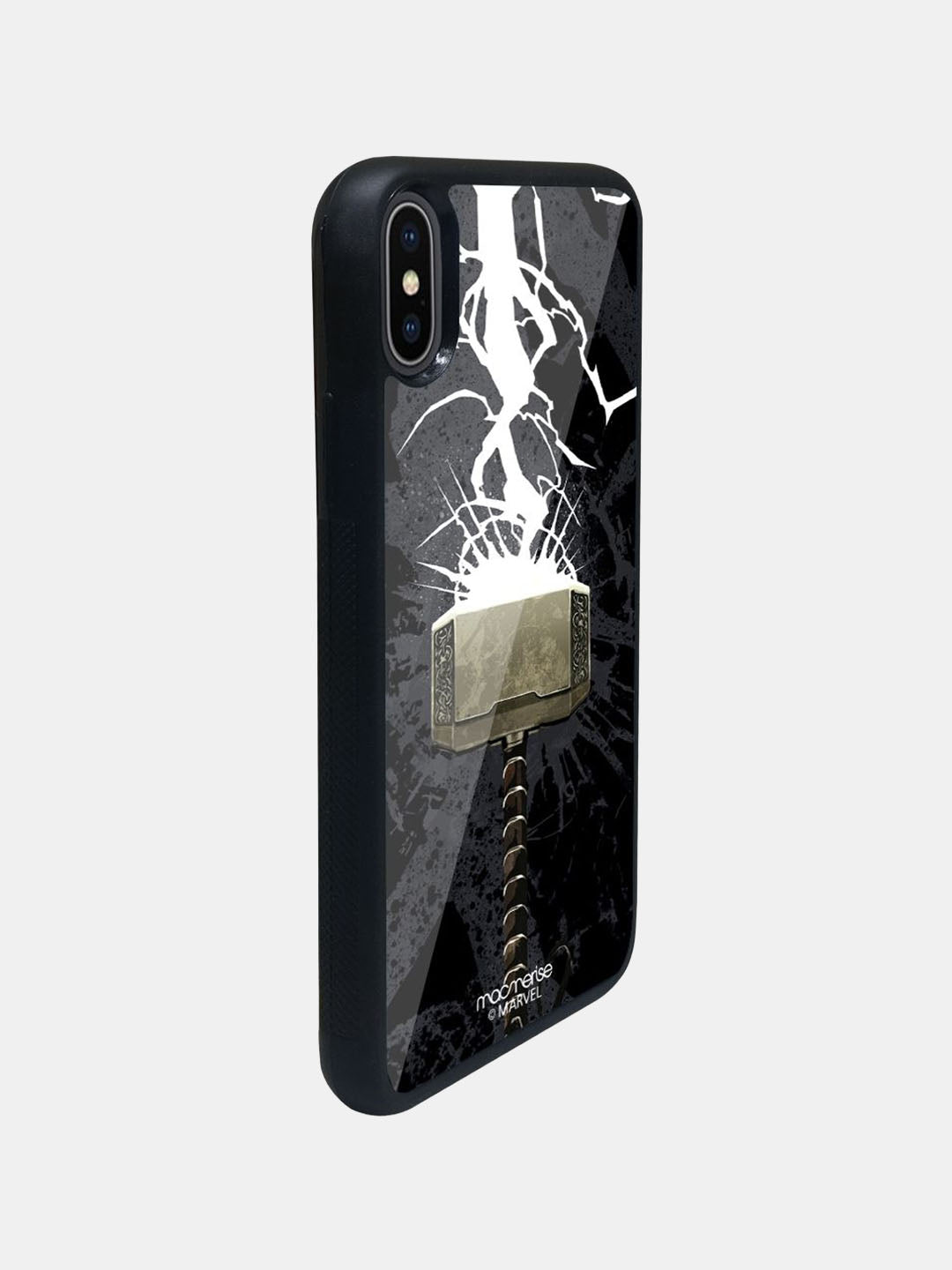 The Thunderous Hammer - iPhone X Glass Cover