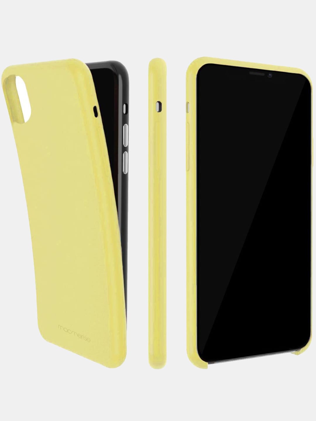 Basics - iPhone X Cover Silicone Yellow