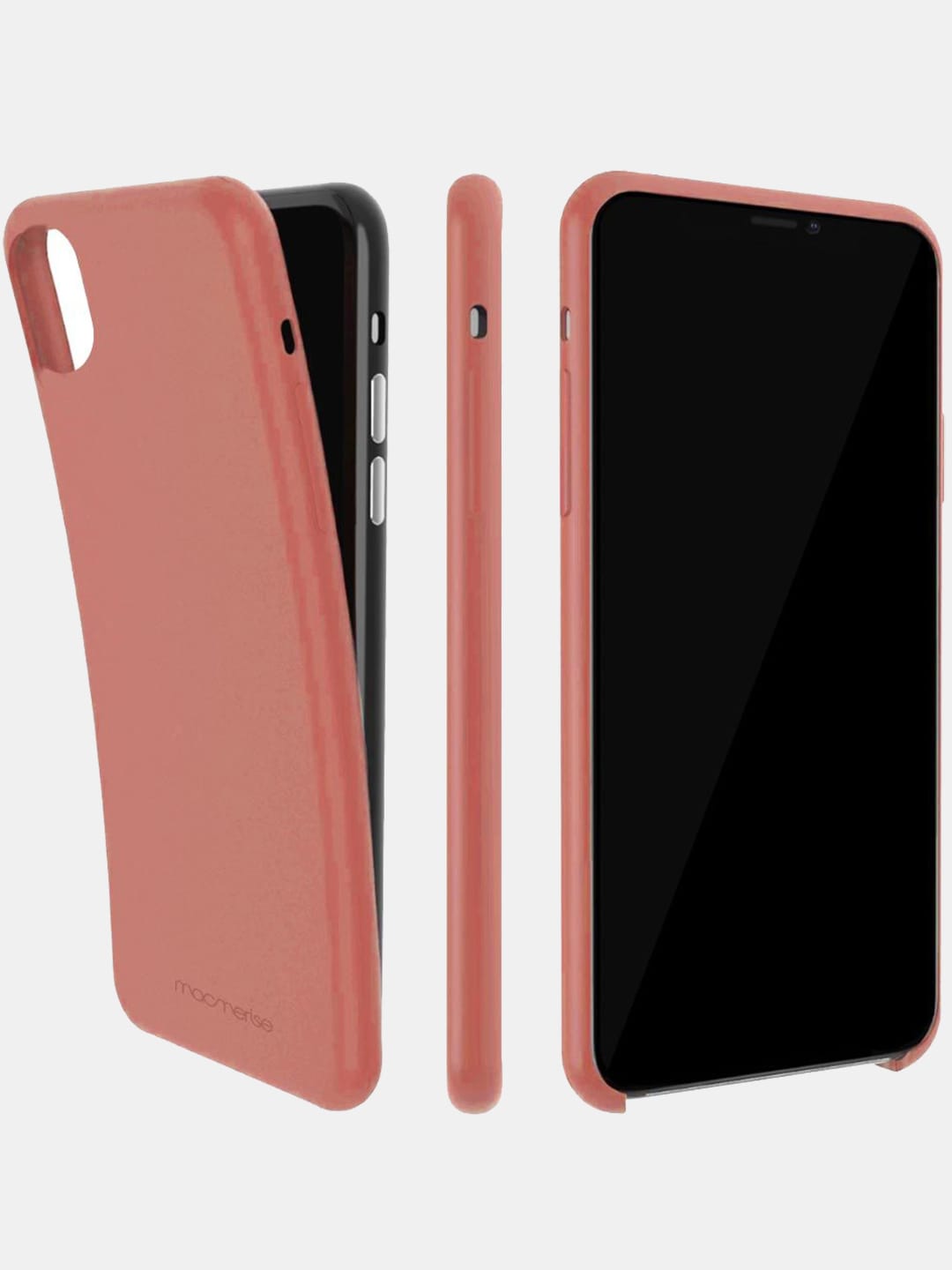 Basics - iPhone XS Max Cover Silicone Orange